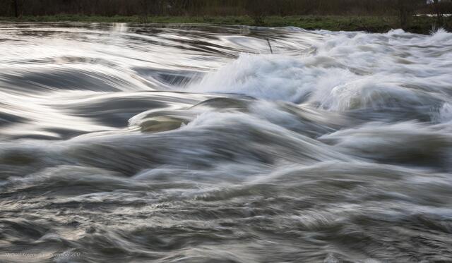 Wellen mit Langzeit belichtung