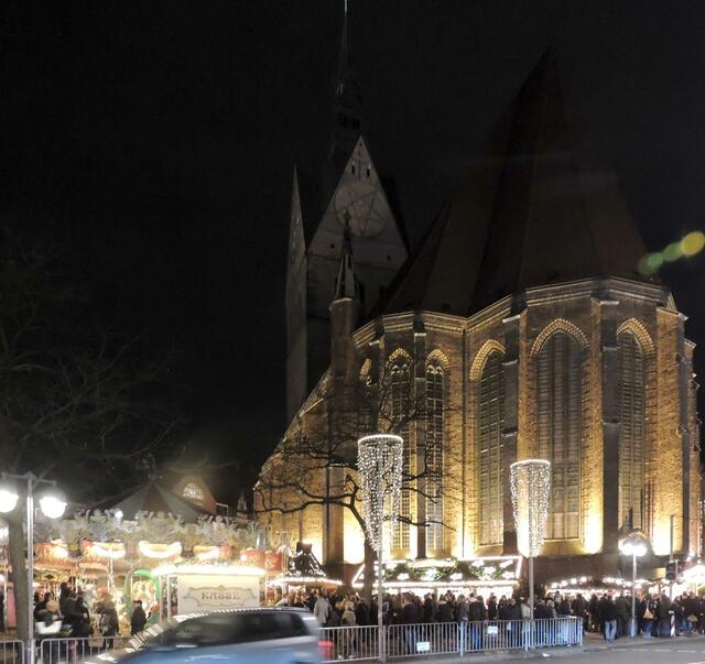 Der letzte Abend in der Altstadt vor dem Fest