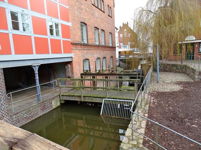 Alte Mühle an der Trave in Bad Oldesloe