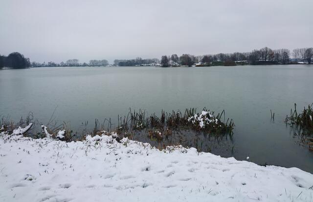Es gab auch einen Schneetag! (Wietzesee)