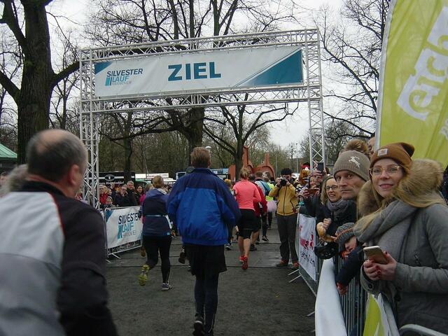 Silvester Lauf Hannover ZIEL.