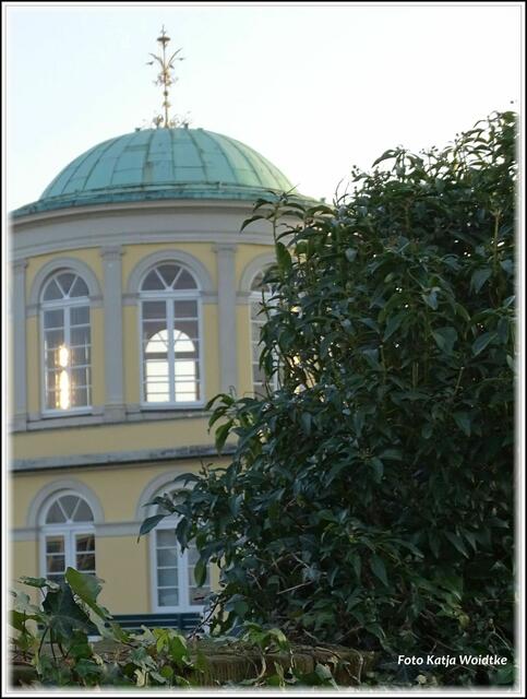 Der Bibliothekspavillon wurde von 1817 bis 1820 von Georg Ludwig Laves als Wohnung des Gartenmeisters erbaut (Foto: Katja Woidtke)
