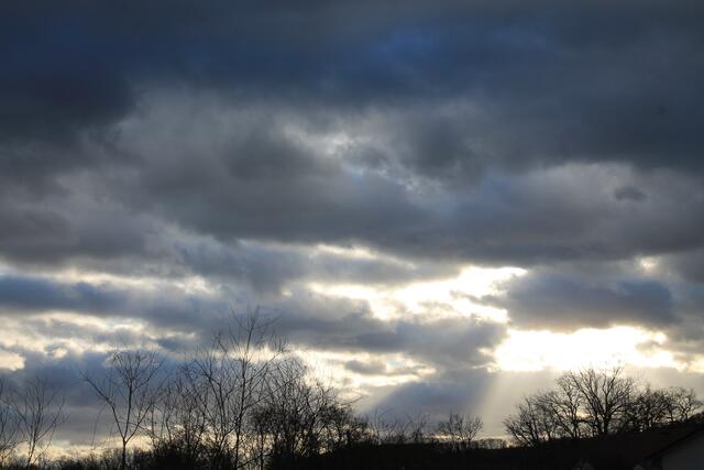 Sturmwolken...