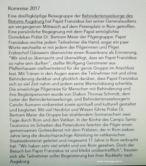 Gedanken eines Teilnehmers | Foto: Internet