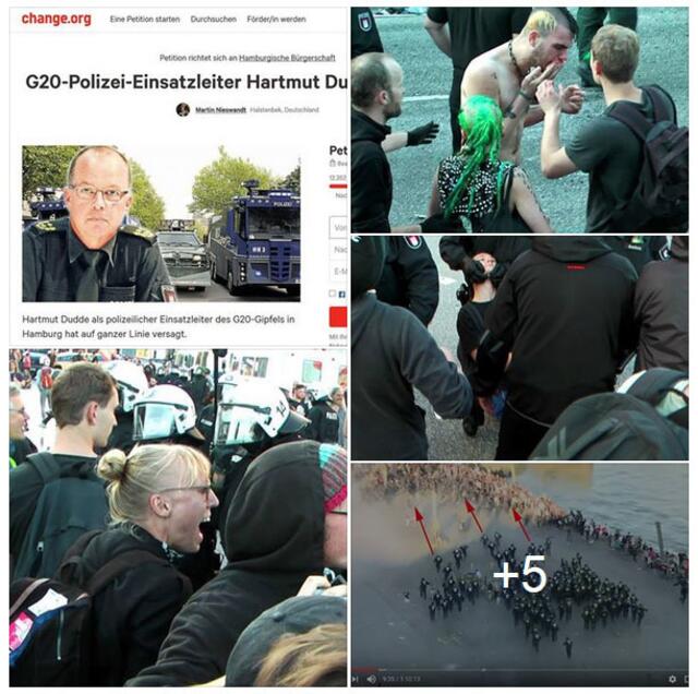 +++ Warum Dudde gehen muss +++

Für die Einen ist er ein Held - fir die Anderen ein untragbarer Hardliner. Mehr als 12.000 Menschen haben in der Petition zur Entlassung von Hartmut Dudde bereits unterschrieben. Dudde hat sich am 6. Juli diesen Jahres gezielt für den "Kessel" neben der Flutschutzmauer entschieden und dabei Menschenleben riskiert. Nach Erfahrungen von Duisburg (Loveparade 2010) eine völlig unverantwortliche Strategie. Er sollte nie wieder ein Kommando bekommen.

--> https://www.change.org/...
