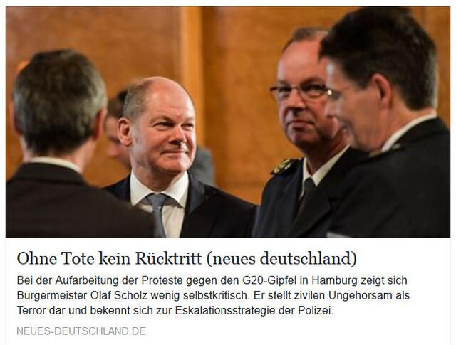 Machte keine gute Figur: Hamburgs Oberbürgermeister Olaf Scholz