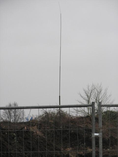 Steht immer noch die Funkantenne der Russen