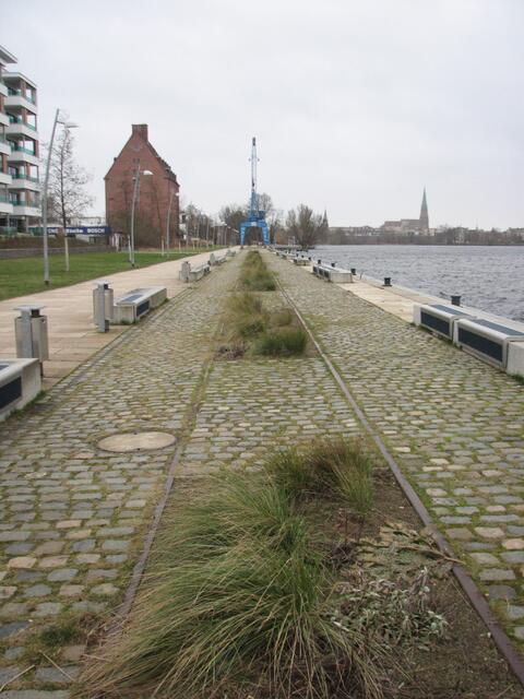 Promenade mit Krangleis