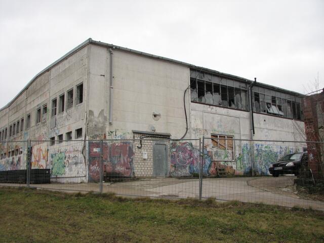ehelmalige Produktionshalle der Schweriner Brauerei