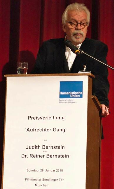 Begrüßung durch HU Vorstandsmitglied Wolfgang Stöger | Foto: © Bild: Oliver Stey CC