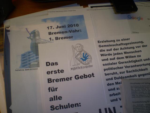 aus der Bremer Rettungsrakete