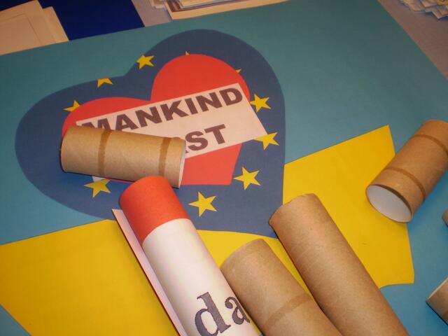 nachgemachte Bremer Rettungsraketen