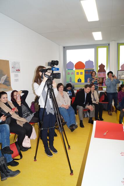 ...und a-TV filmte fleißig alles mit
