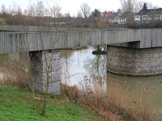 Von hier aus hat man einen schönen Blick auf das Leben im Wasser.