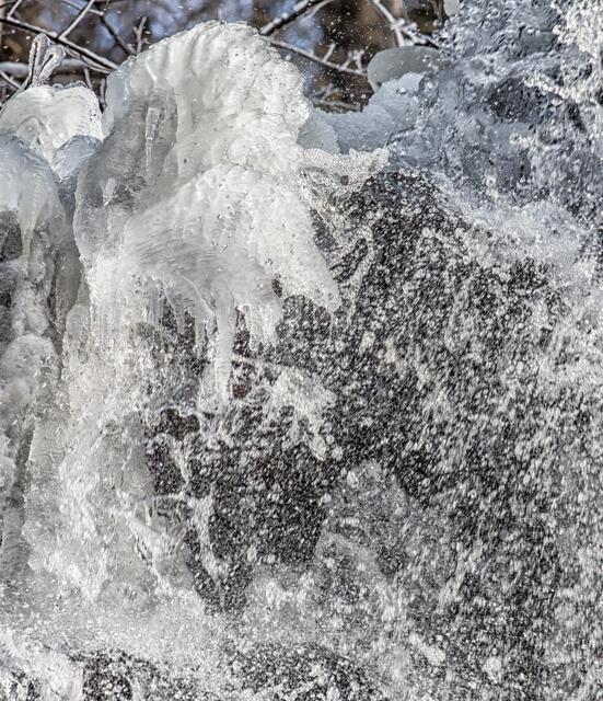 Radau Wasserfall - eiskaltes Wasser