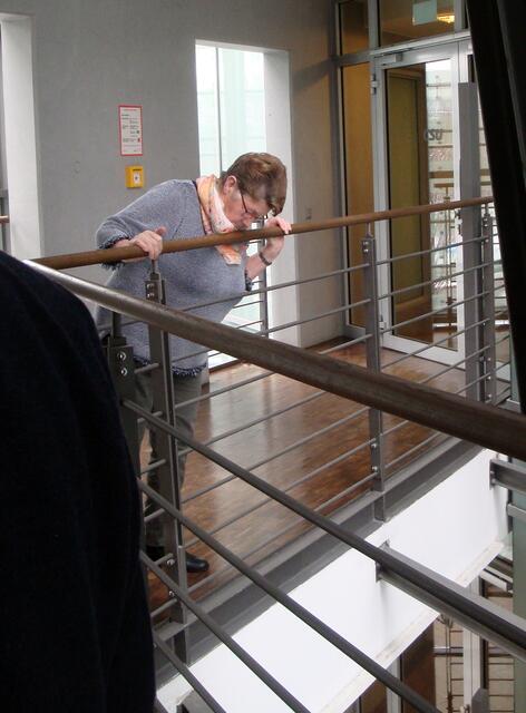 Weit runter kann man fallen