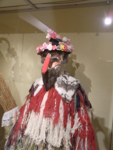 Storchenmaske aus Böhmen
