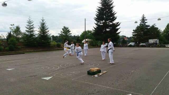 Vorführung bei der Quad-Tour