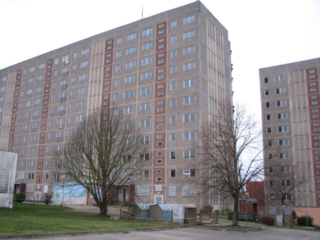 Auch diese Hochhaus soll abgerissen werden