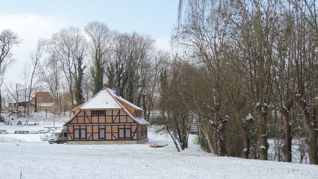 Restaurierte Wassermühle 1227 erstmals erwähnt