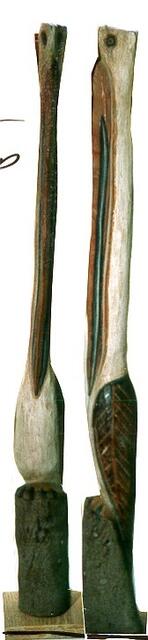 Aborigines Totenpfahl