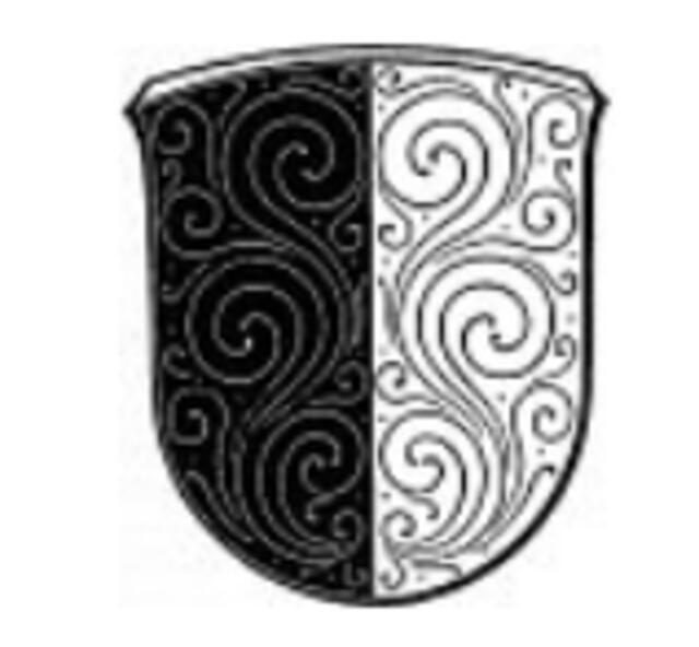 Stadtwappen (erstmals in Wessels Wappenbuch 1623).