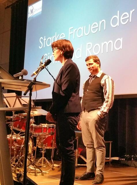 Begrüßung Dr. Sabine Schalm und Alexander Diepold