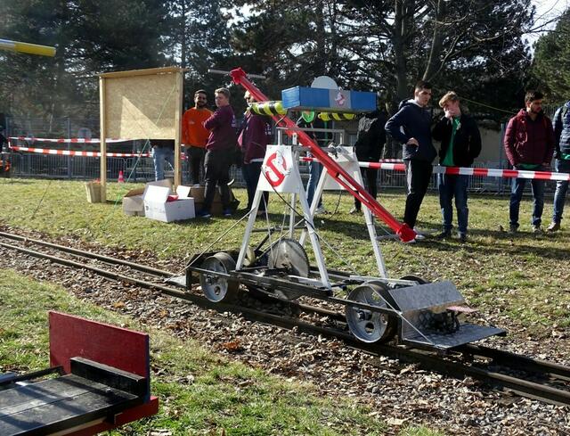“Das verrückteste Draisinenrennen der Welt” auf der Liliputbahn im Wiener Prater am 11. März 2018