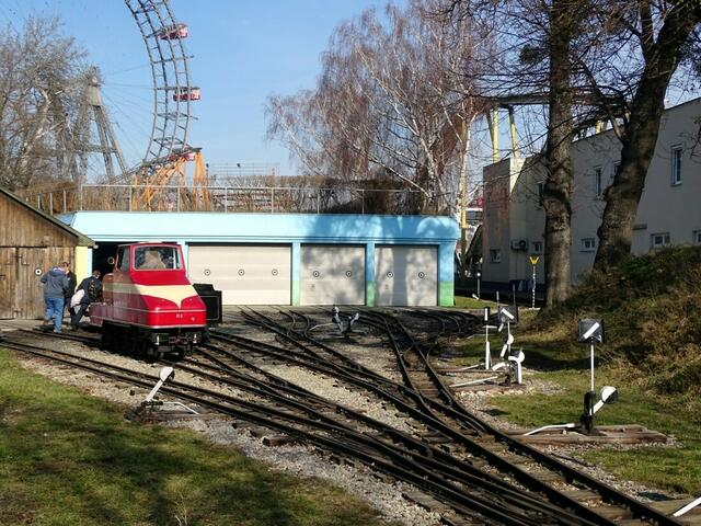 “Das verrückteste Draisinenrennen der Welt” auf der Liliputbahn im Wiener Prater am 11. März 2018