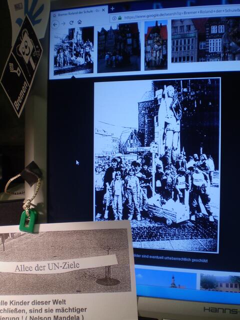 Bremer Idee auf der Allee der UN-Ziele