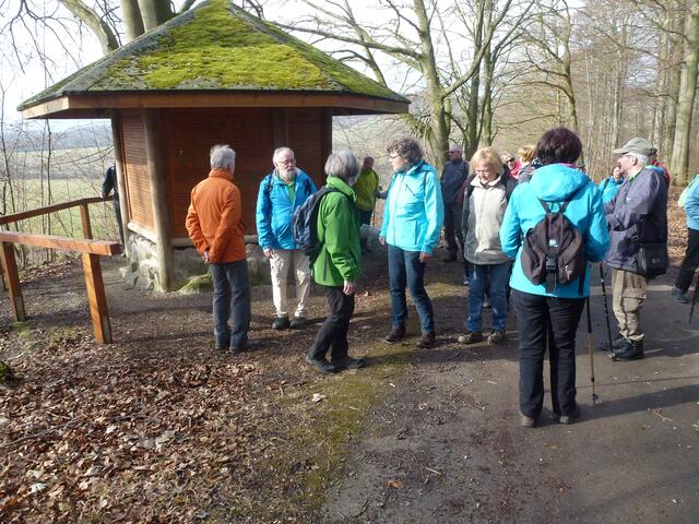 Informationspavillon an der Holtenser Warte