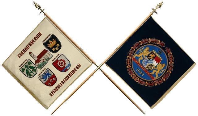 Die Fahne ist der Stolz des Vereins