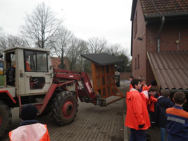 Transport zum Standort