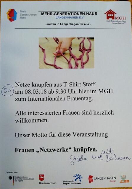 Das Einladungsplakat