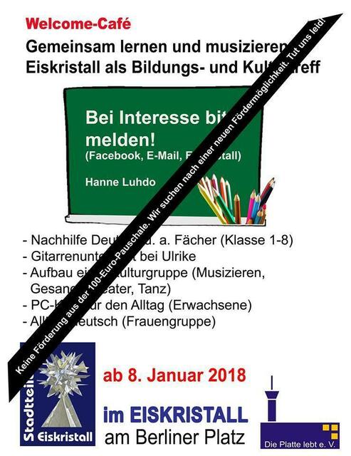 Wenn es keine Förderrung gibt, gibt es einen Trauerflor...
