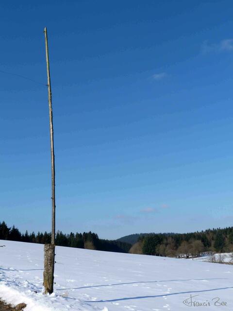 Wie eine Warnung