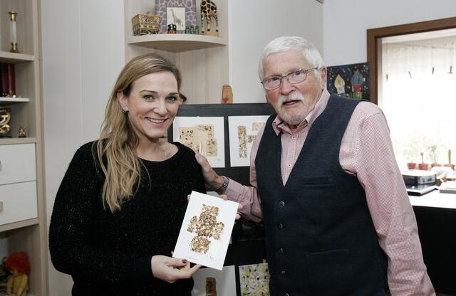 Hannover, der Künstler Michael Hoyer macht seine letzte Kunstausstellung ;(Foto: Christian Behrens)