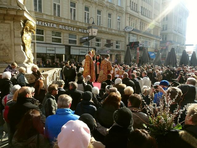 Palmsonntag 2018 im Wiener Stephansdom