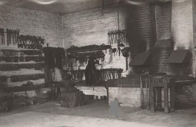 Die Esse in den 1930ern