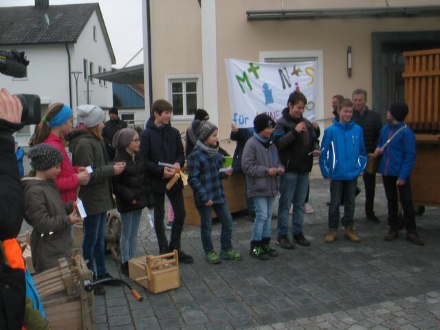 Beim MInistranten-Rap.