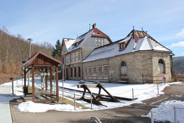Bahngebäude Schwarzburg