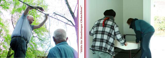 Halfen alle mit - die Gemeindemitglieder der Ansgar Gemeinde Langenhorn. Einzug war dort am 1. November 2017.