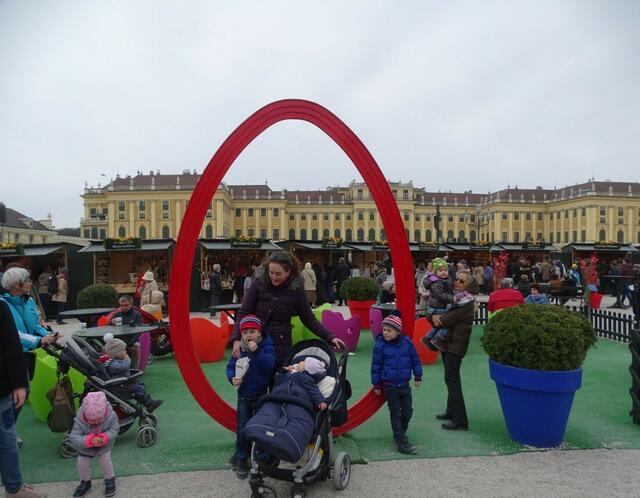 Ostermarkt Schloss Schönbrunn in Wien