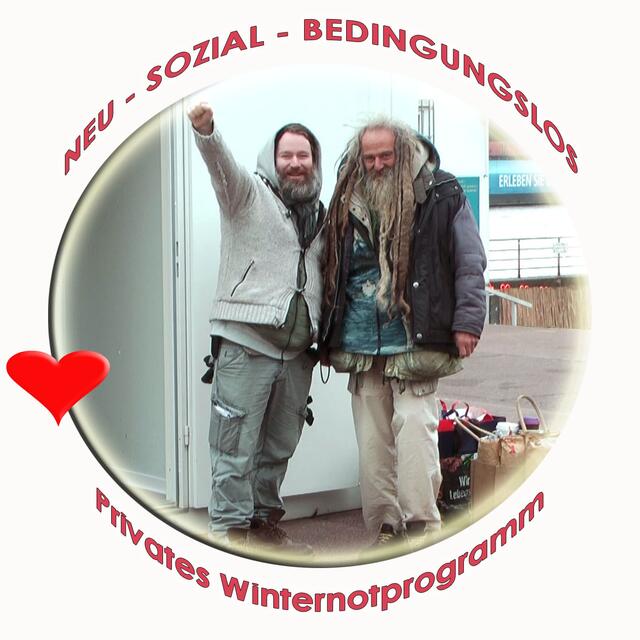 Mit ihm fing alles an - der Obdachlose Klaus im Herbst / Winter 2016/2017 und auch 
im kommenden Winter wollen wir wieder Wohnncontainer für Obdachlose aufstellen, damit auch Menschen ohne Bleibe einen sicheren warmen Platz zum Überwintern haben.