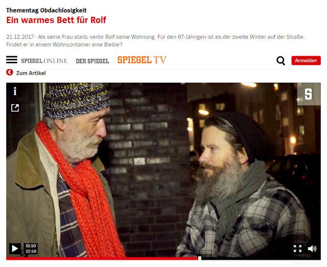 Dank der Spender unsere Initiative wurde das möglich gemacht. Danke an Alle, die mithalfen, dieses Ziel zu erreichen. --> https://www.leetchi.com/c/wohncontainer-hamburger-obdachlose