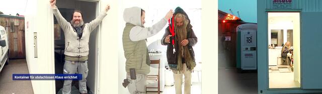 - Wer wir sind und was wir tun -

Das von unserer privaten Bürgerinitiative im Juni 2016 ins Leben gerufene private Winternotprogramm möchte Hamburger Obdachlose in privat nur aus Spenden finanzierten Wohncontainern unterbringen. Als Ergänzung zum städtischen Winternotprogramm konzipiert, soll es speziell älteren Obdachlosen einen niedrigschwelligen Zugang zu den Containern ermöglichen. Das bedeutet, eine bedingungslose Aufnahme auch von begleitungsbedürftigen Obdachlosen.