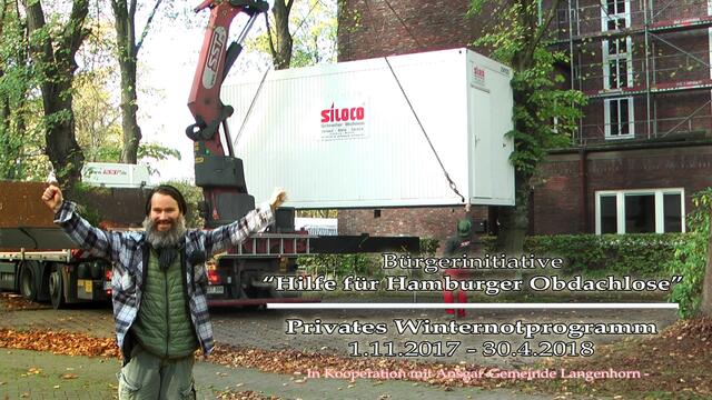 \\\ "Höre niemals auf zu kämpfen" ///
https://www.facebook.com/notes/max-bryan/h%C3%B6re-niemals-auf-zu-k%C3%A4mpfen-gesamtschau-2010-2017/1580878881930021/
(Gesamtschau 2010 - 2017) An insgesamt 3 Standorten sind wir seit diesem Jahr vertreten. Darunter auch zwei Hamburger Kirchen, die sich bereit erklärt haben Flächen zur Verfügung zu stellen. Eine längere Stellplatzsuche (wie 2016) wird es künftig also nicht mehr geben. https://www.facebook.com/notes/max-bryan/geschafft-der-container-steht/15790939787751