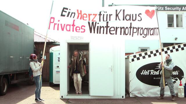 Mit ihm hatte alles mal begonnen - damals in 2016. Ehttps://www.youtube.com/watch?v=UVrGkiy-esI&list=UUWbqAhkZlc-5P2_rEJtcXkg&index=8 Auch diesen Winter haben wir Klaus wieder untergebracht.