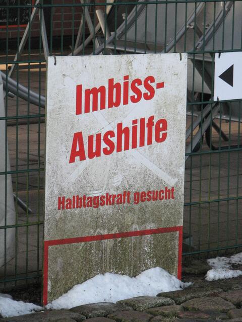 Sicher als Reinigungskraft....