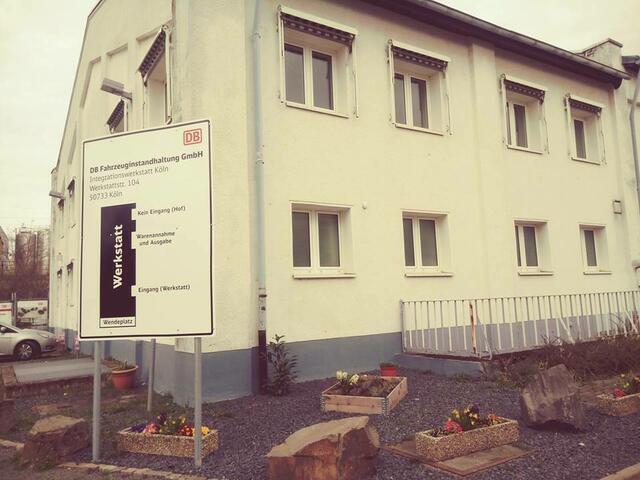 Ecke Werkstattraße/Wagenhallenstraße      ...ab hier ca.150 m bis zum Bunker